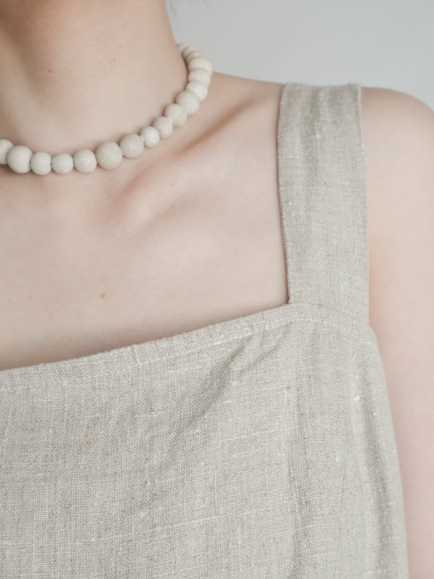 Linen Square neck Camisole