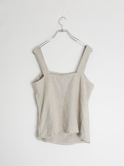 Linen Square neck Camisole