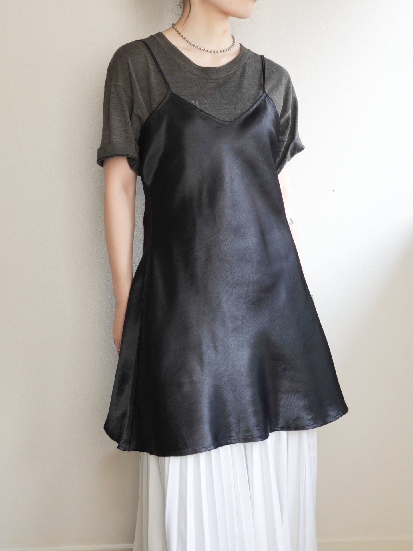 Satin Camisole Onepiece