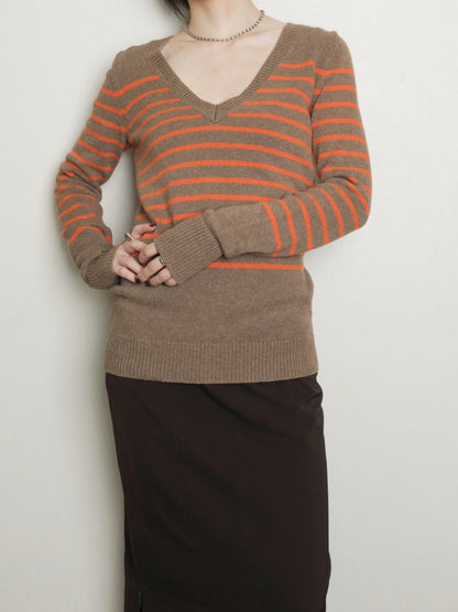 GAP Cotton Border Knit