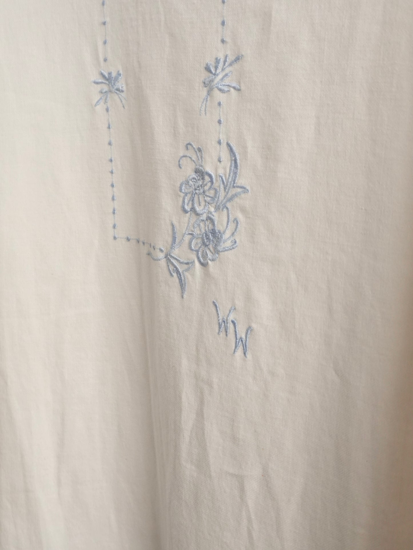 Embroidery Long Shirt Dress
