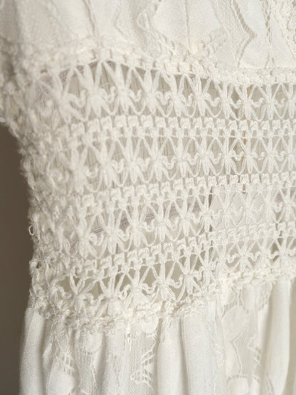 White Lace Dress