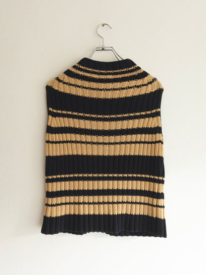 Border Knit Vest