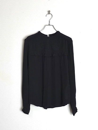 Lace Chiffon Blouse