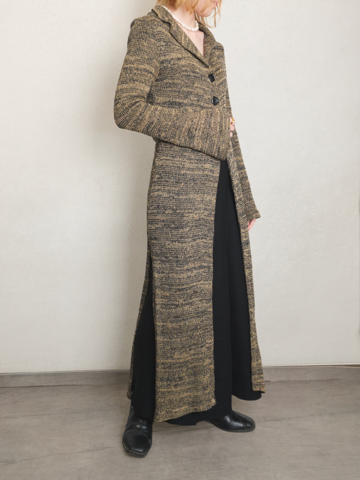 Knit Cardigan  Dress