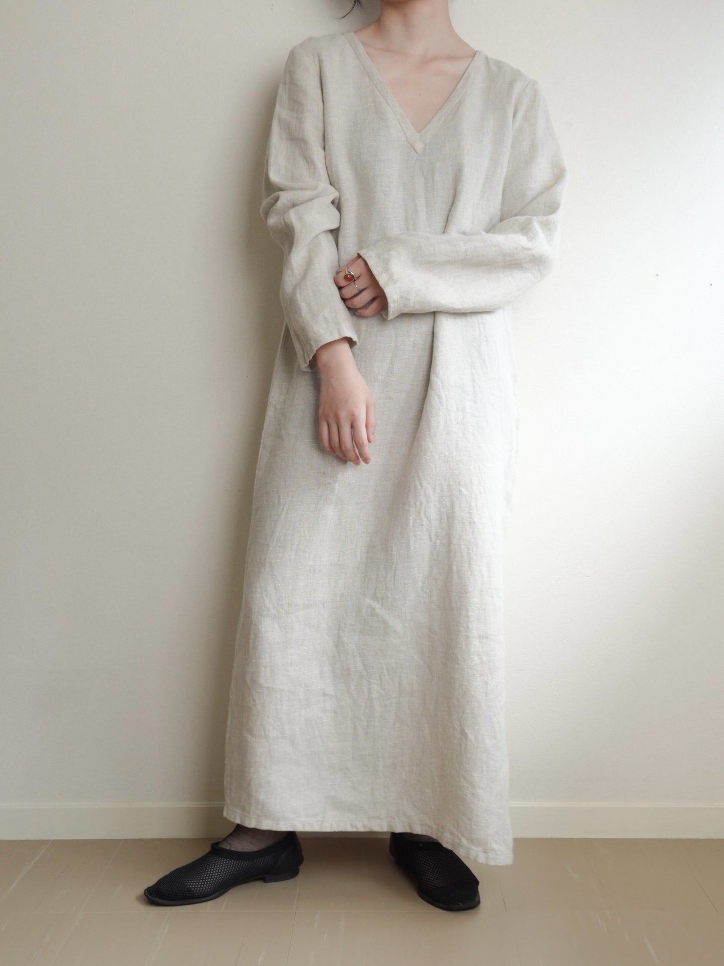 "agnes b." Linen Onepiece