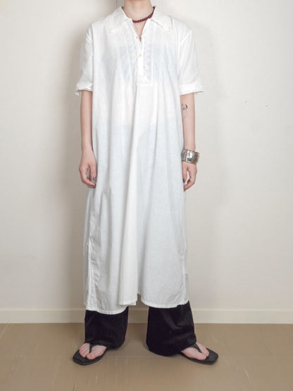 Cotton Shirt Dress