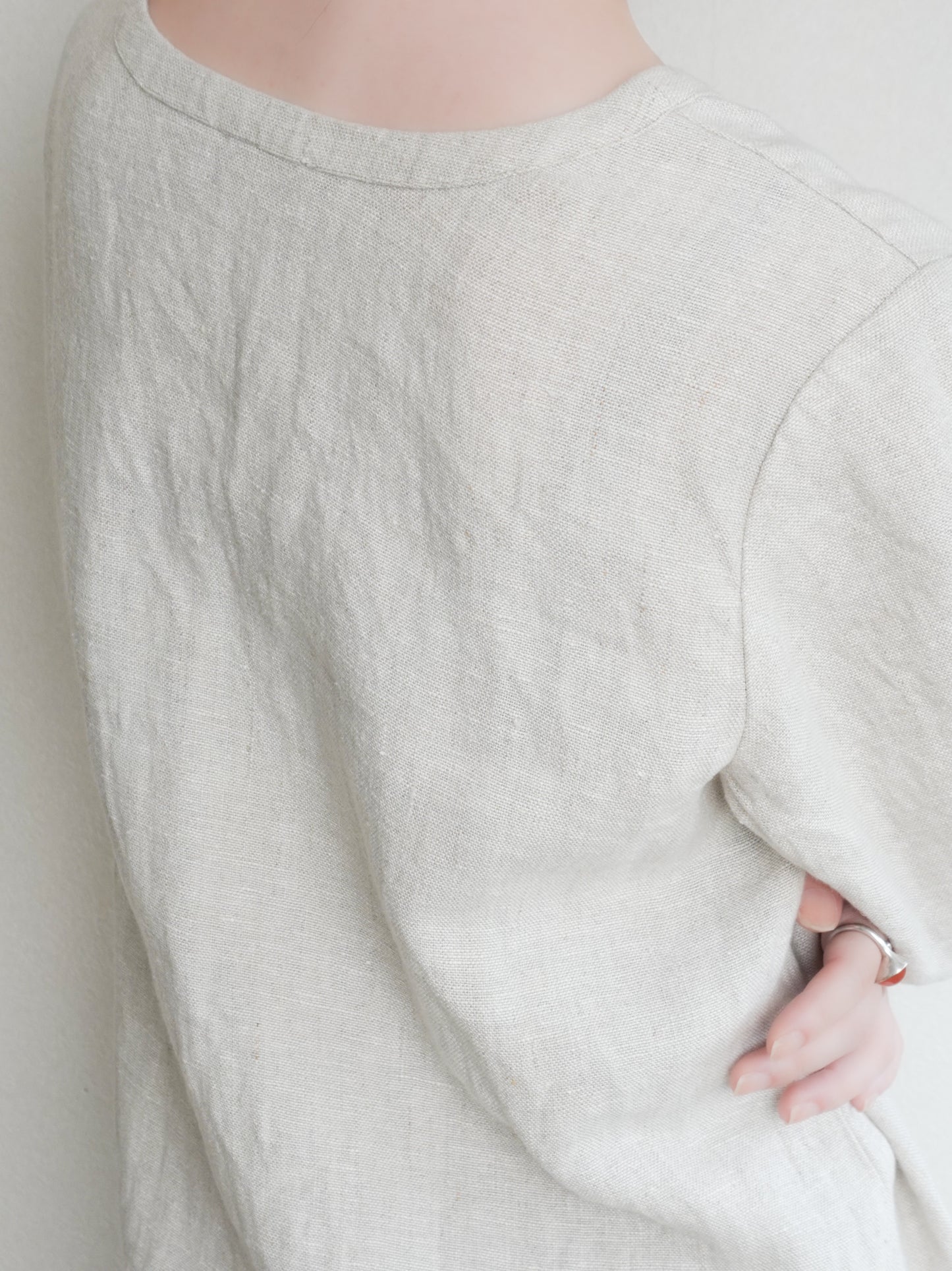 "agnes b." Linen Onepiece