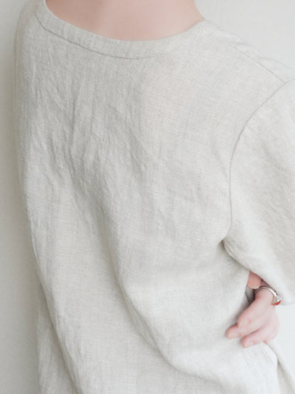 "agnes b." Linen Onepiece
