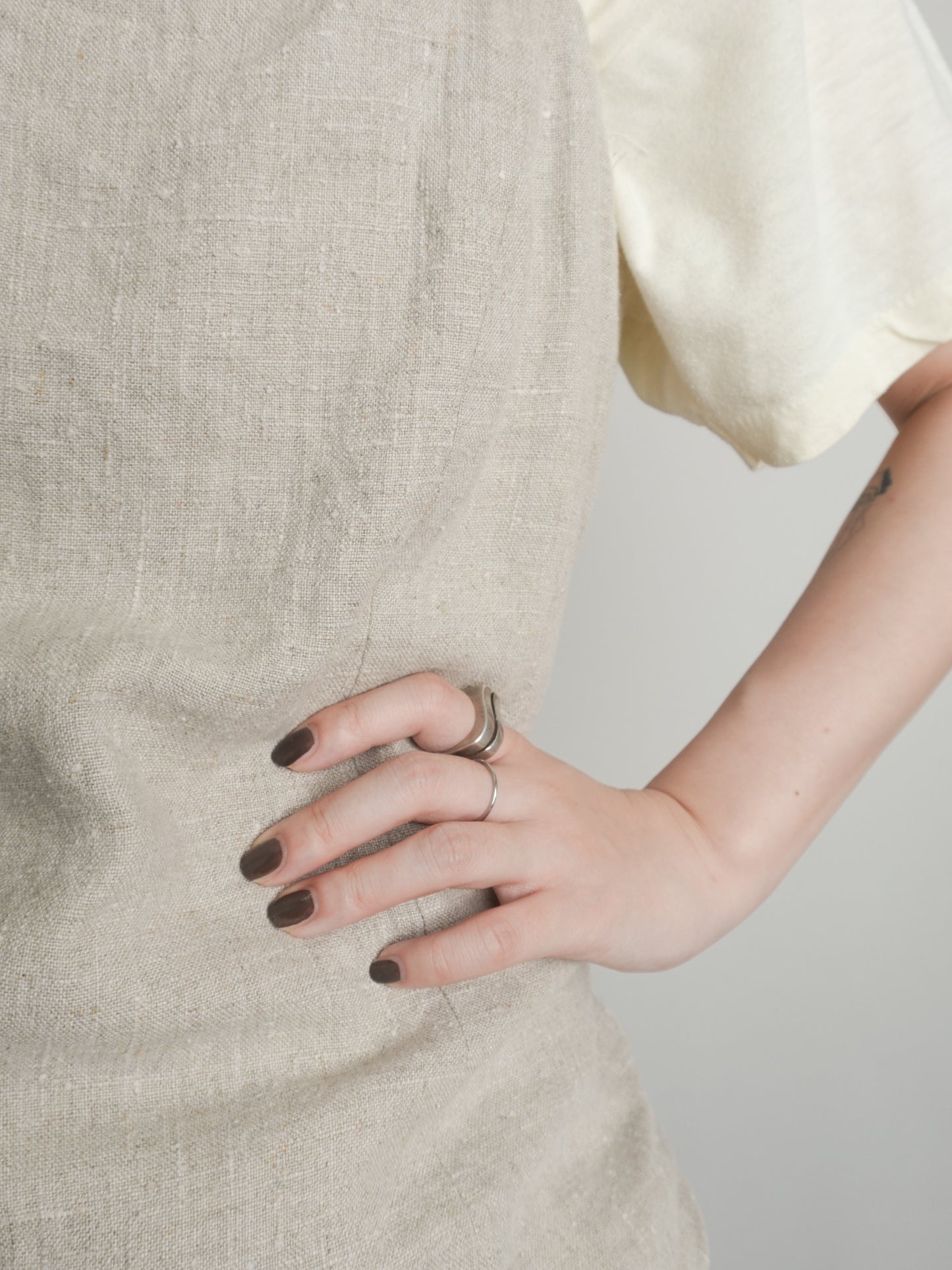 Linen Square neck Camisole