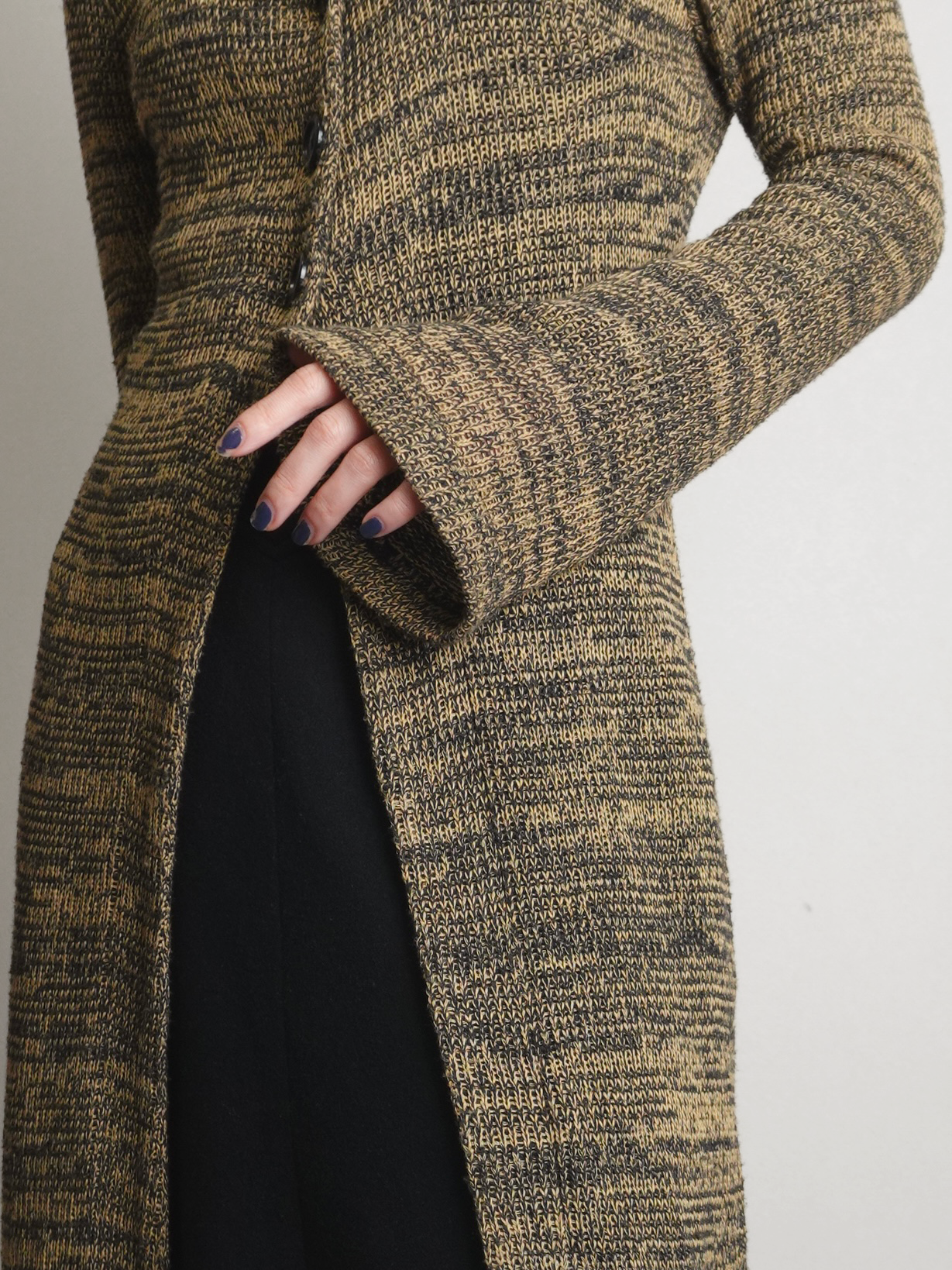 Knit Cardigan  Dress