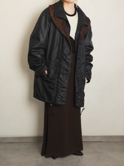 Nylon Layered Coat