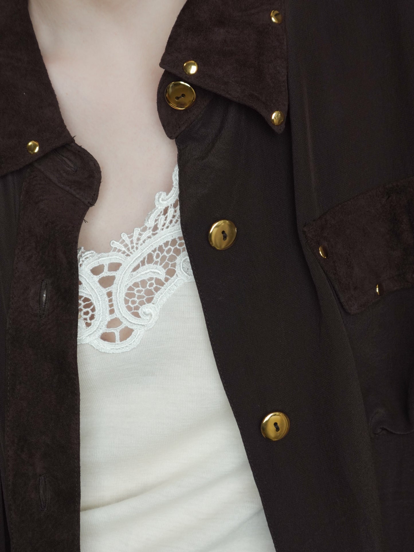 Silk Suede Shirt