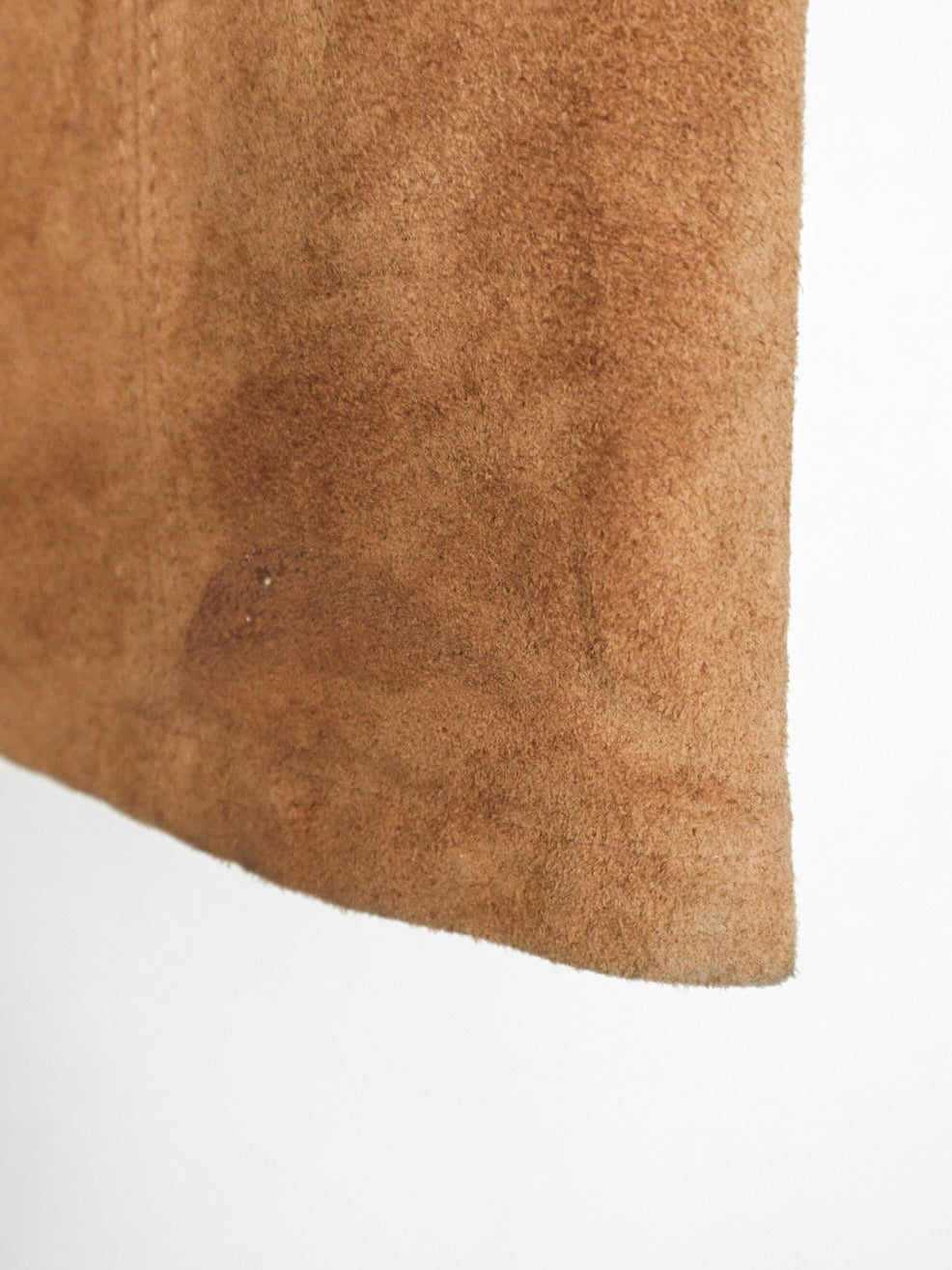 Suede Laceup Skirt