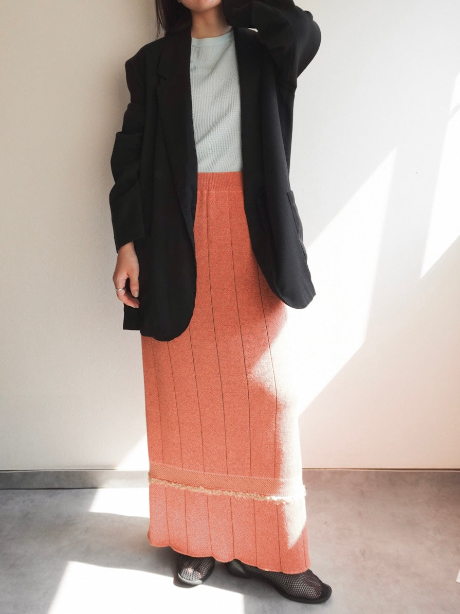 Knit Long Skirt
