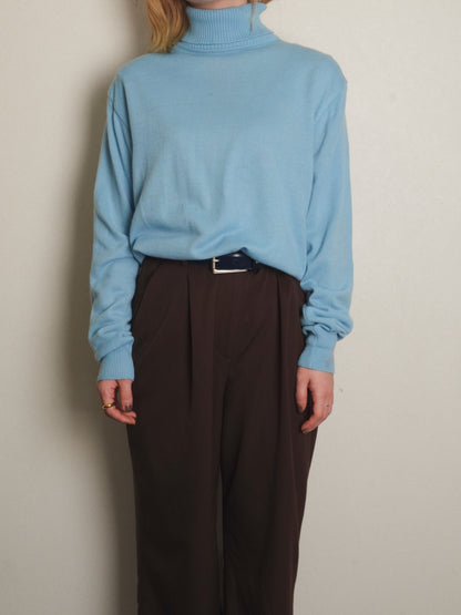 Acrylic Highneck Knit