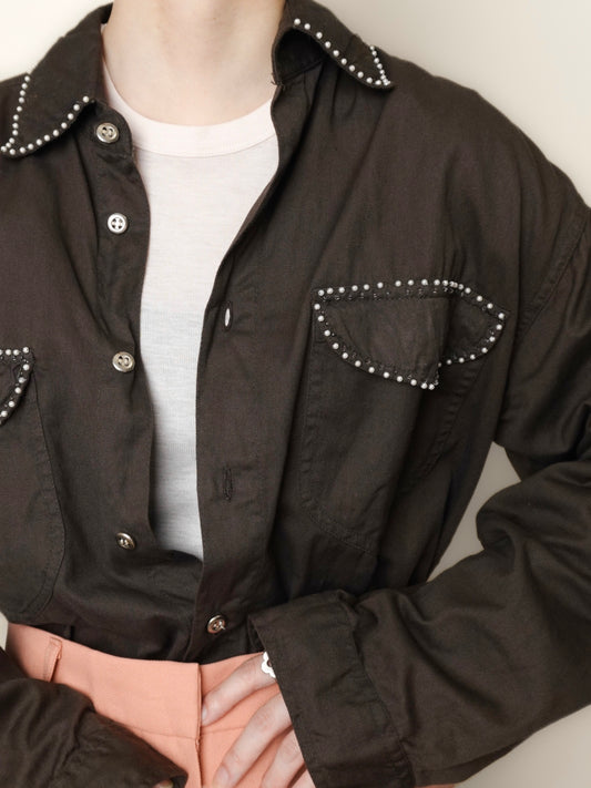 Beads Detail Shirt
