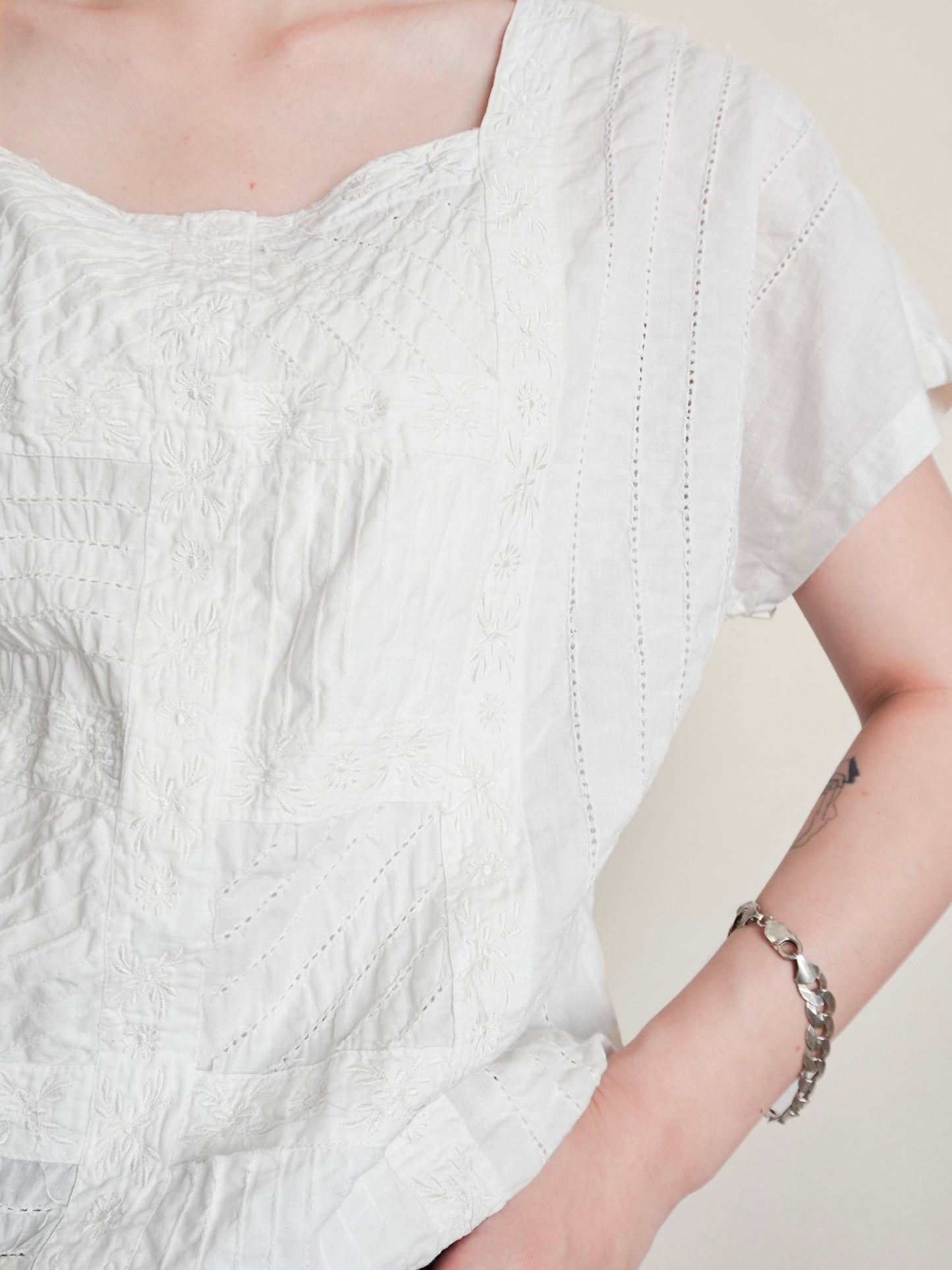 Indian Cotton Lace Tops