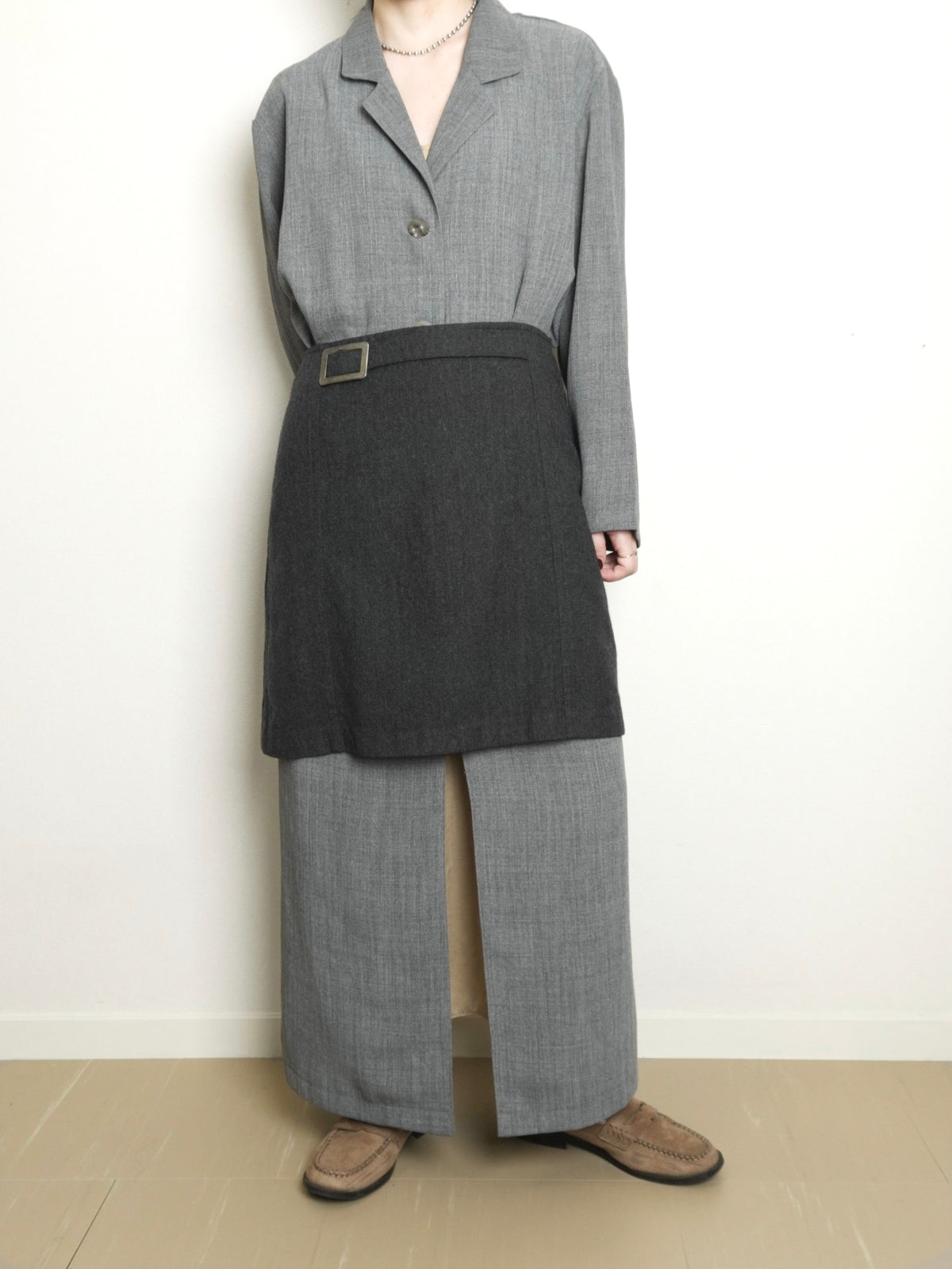 Wool Mini Skirt