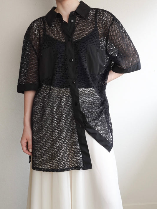 Mesh Short Sleeve Shirt