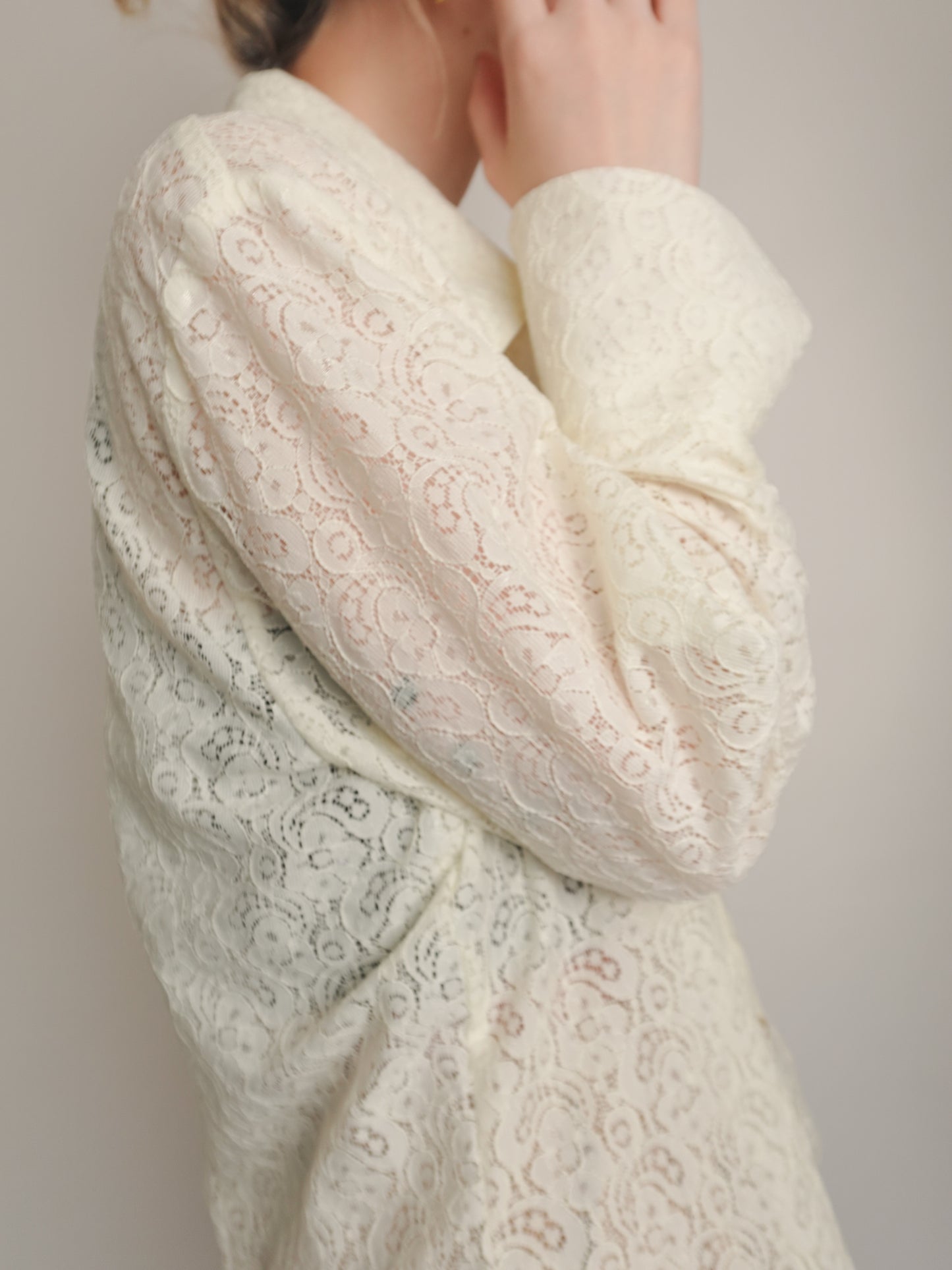 Sheer Lace Shirt
