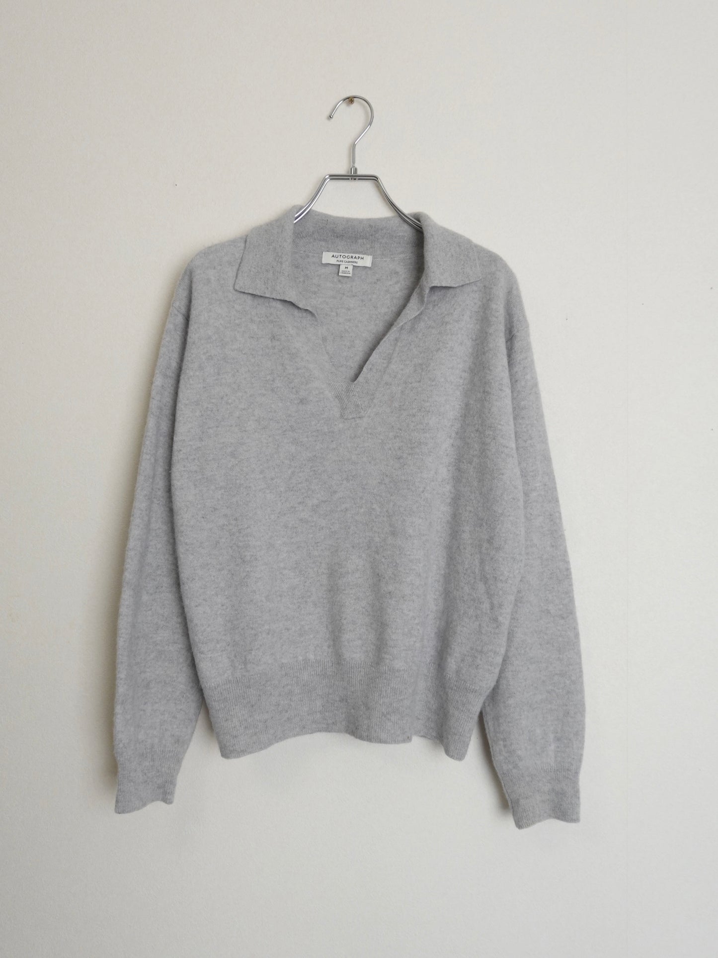 Pure Cashmere Knit - Gray
