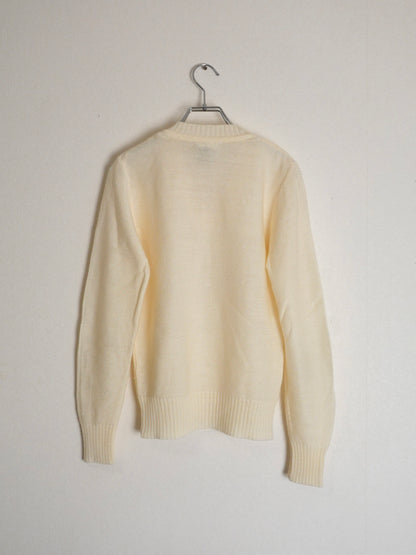 Vneck Knit Pullover