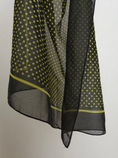 Dots Sheer Scarf