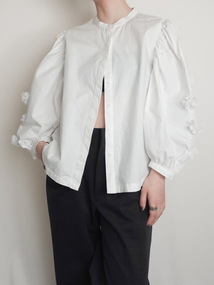 Flower Sleeve Shirt