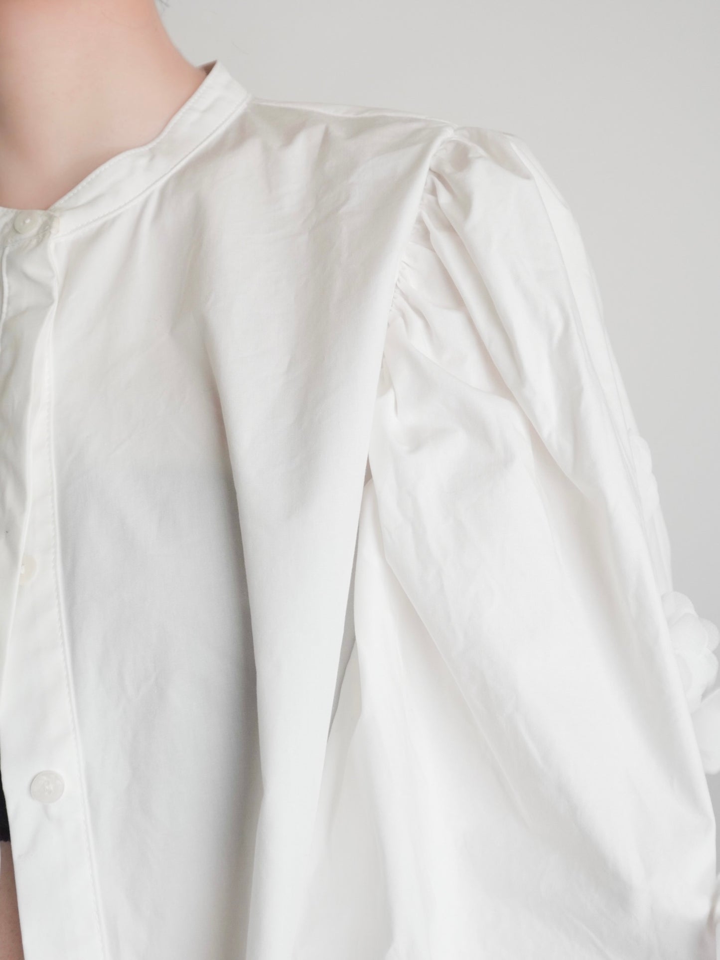 Flower Sleeve Shirt