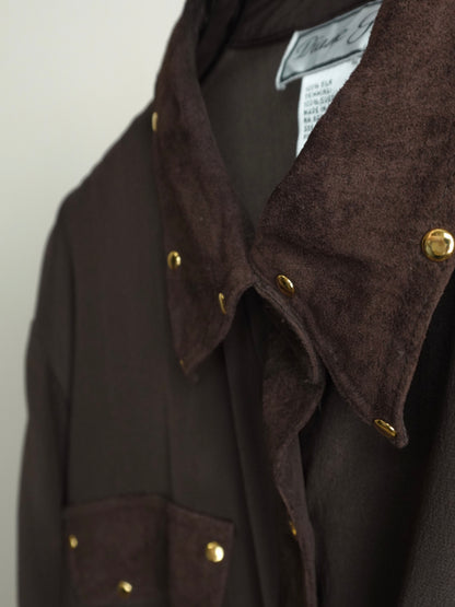 Silk Suede Shirt