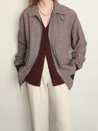 ”Paul Smith Jeans” Gingham Check Blouson