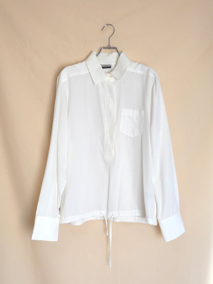 Pullover Drawcode Shirt