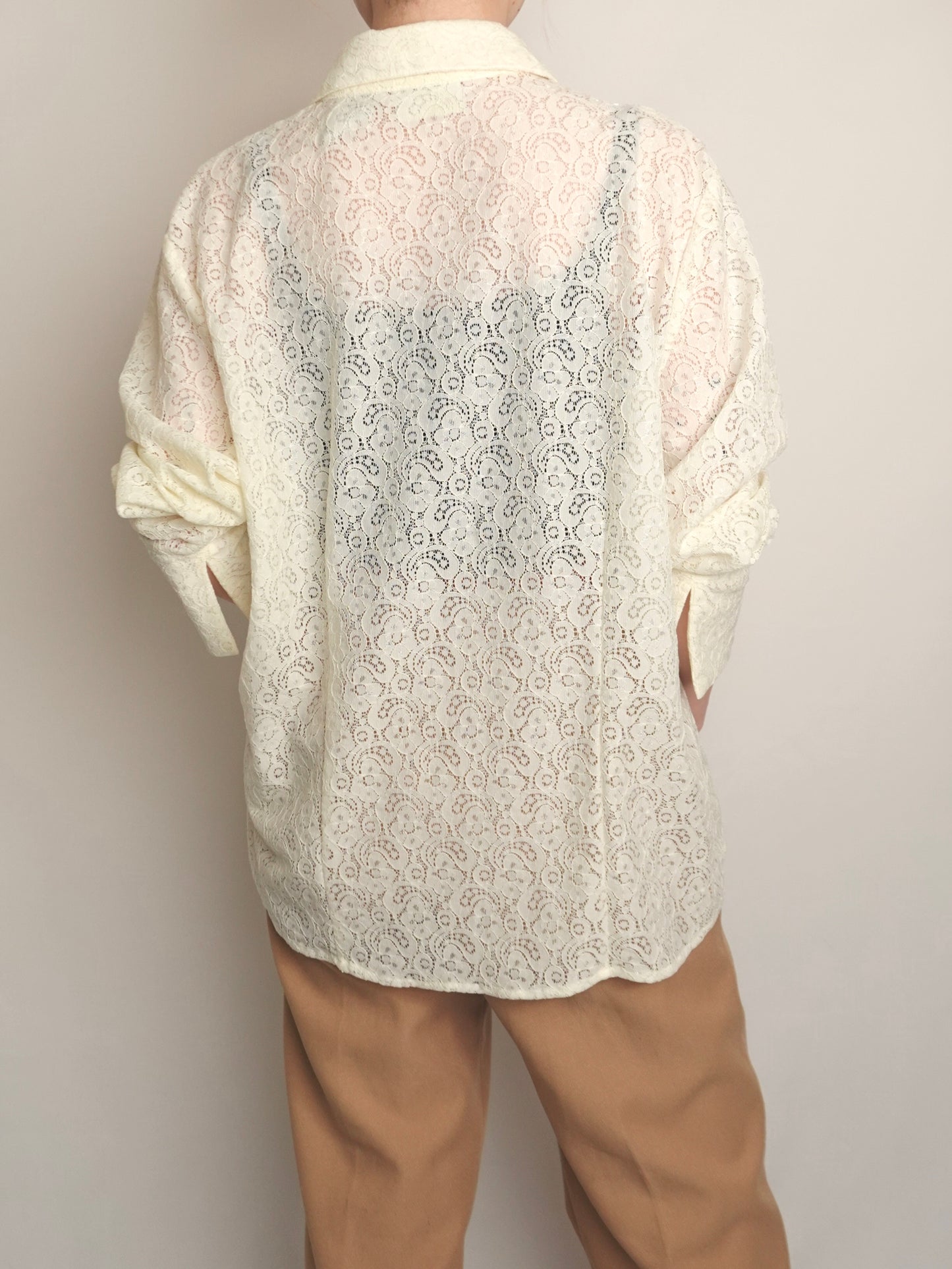 Sheer Lace Shirt