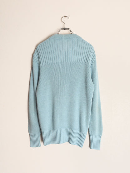 Light Blue Button Cardigan