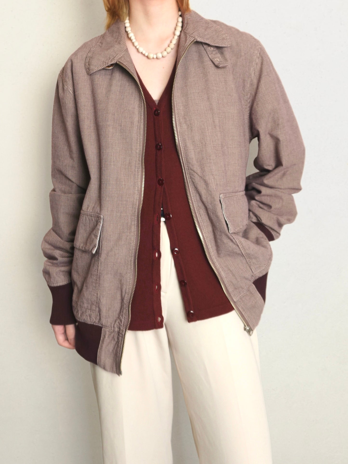 ”Paul Smith Jeans” Gingham Check Blouson