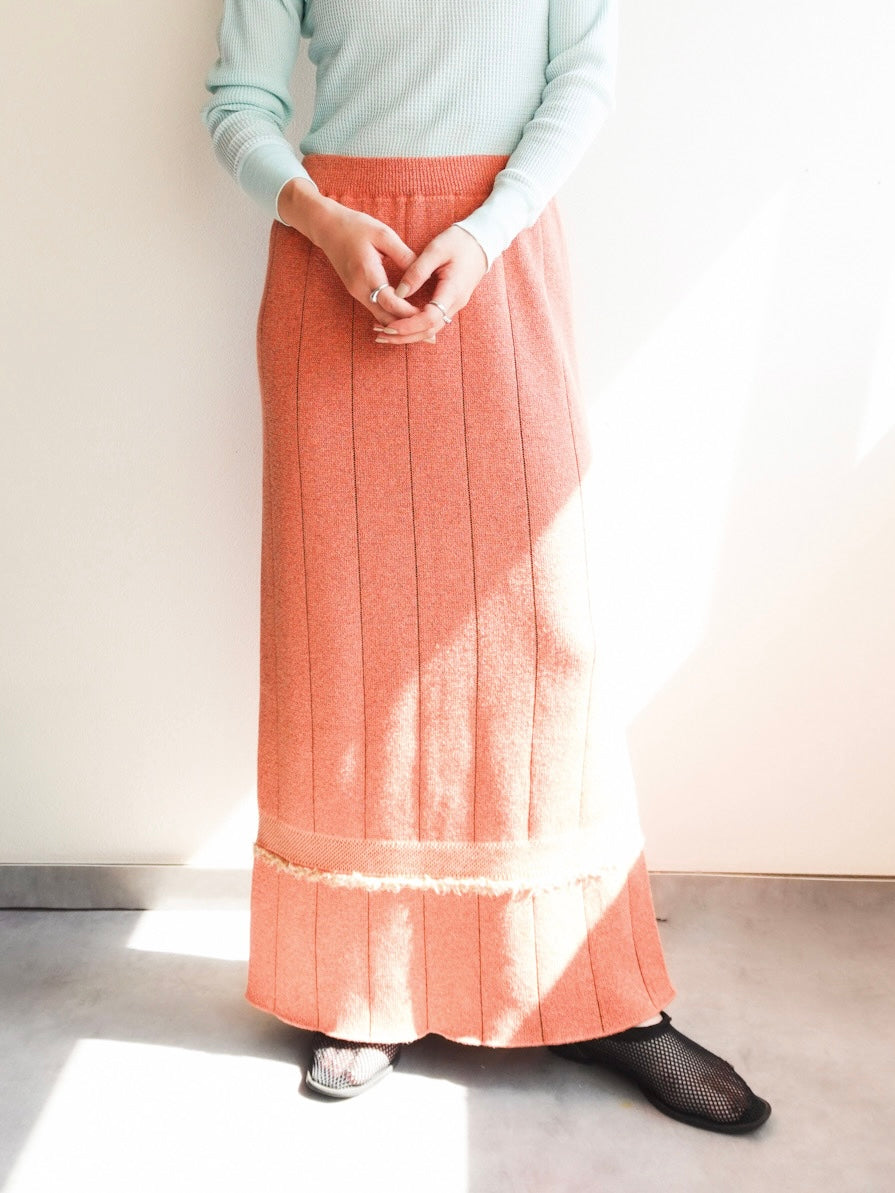 Knit Long Skirt