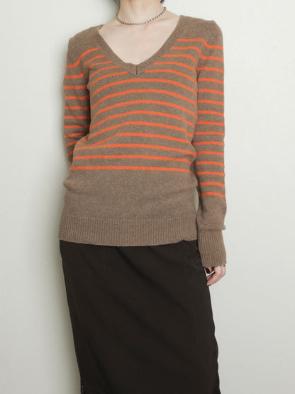 GAP Cotton Border Knit