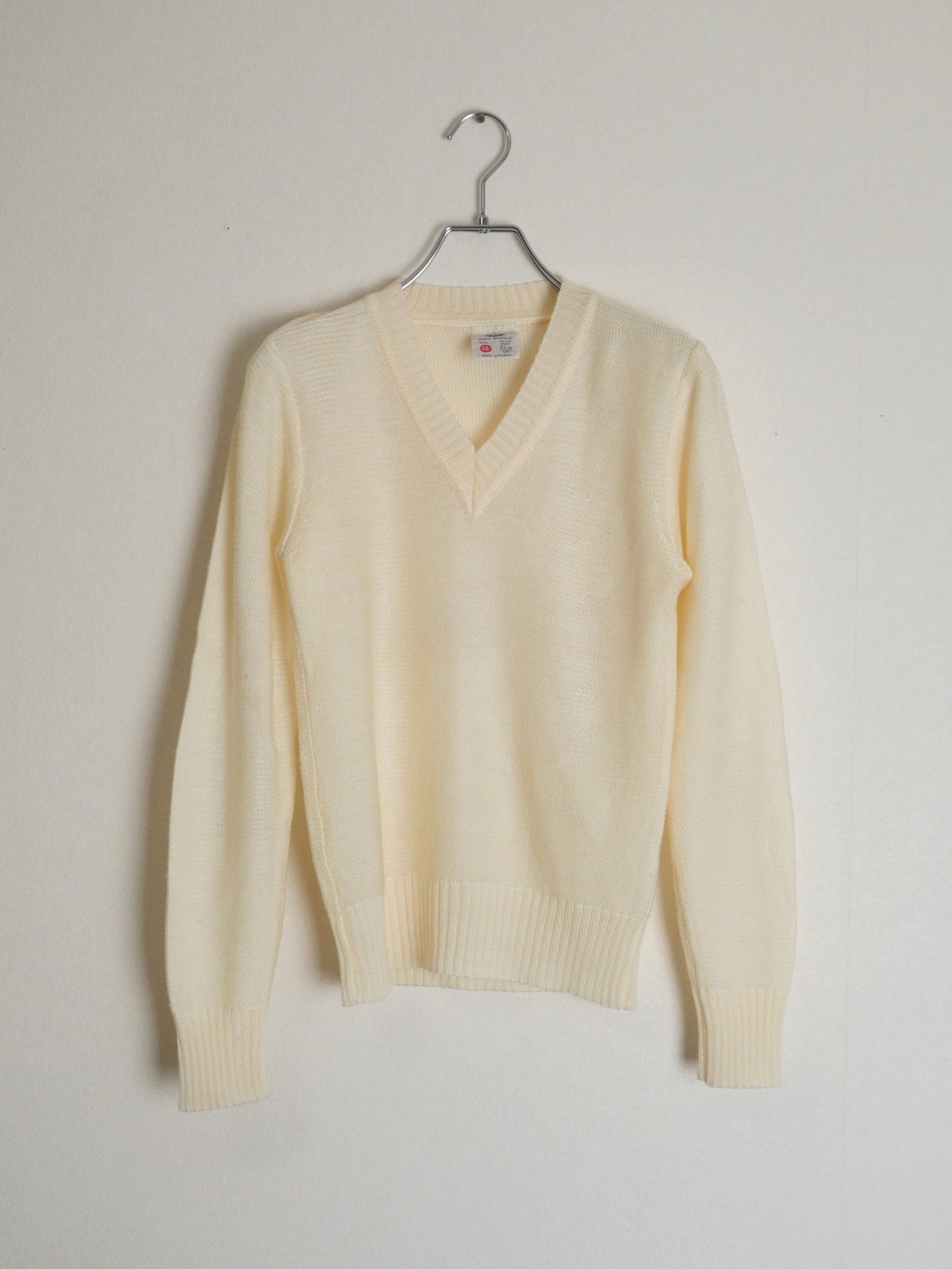Vneck Knit Pullover