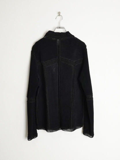 Suede Patchwork Shirt