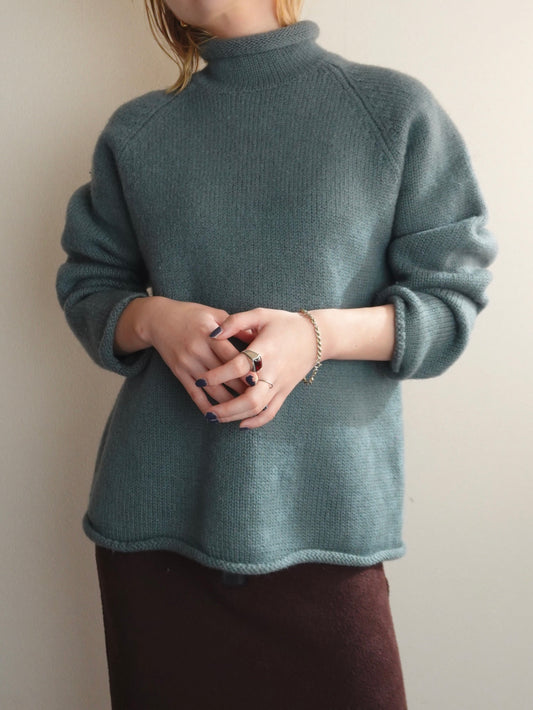 90s~ "J.CREW" Roll neck Knit