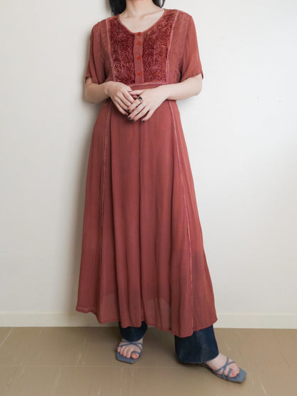 Embroidery Onepiece