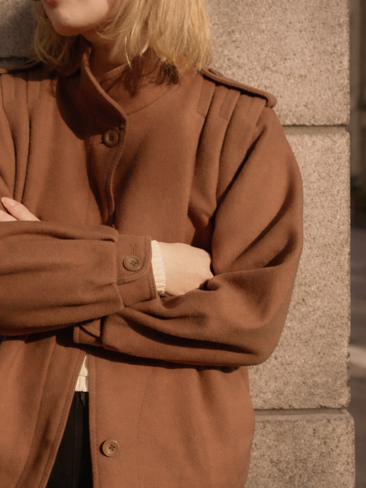 Melton Blouson Jacket