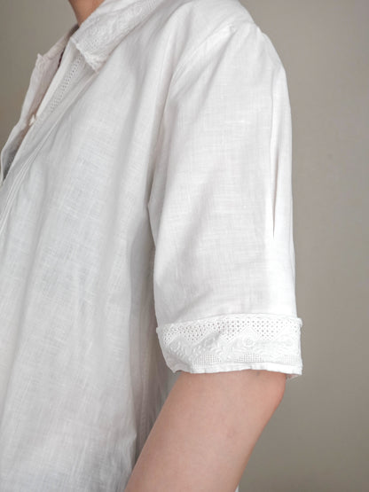 Cotton Shirt Dress