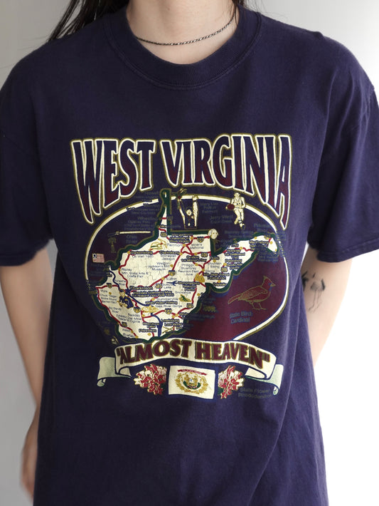 90s "WEST VIRGINIA" Tee