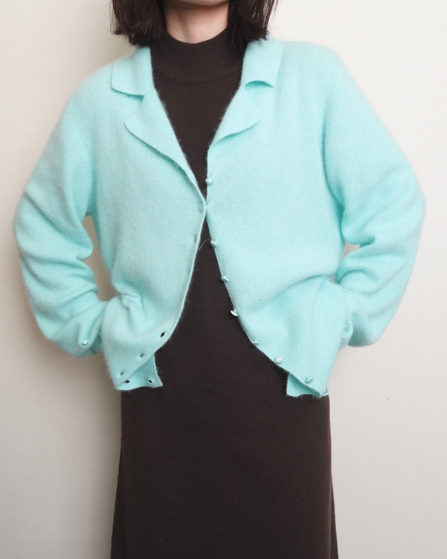Pure Cashmere Knit - Mint