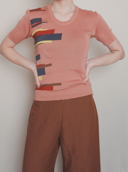 Abstract Summer Knit