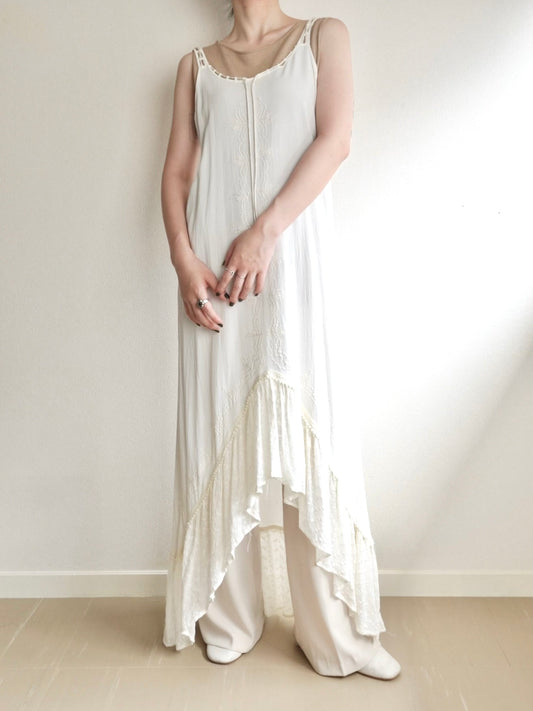 Lace Docking Embroidery Onepiece
