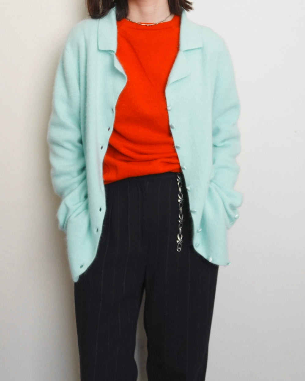 Pure Cashmere Knit - Mint