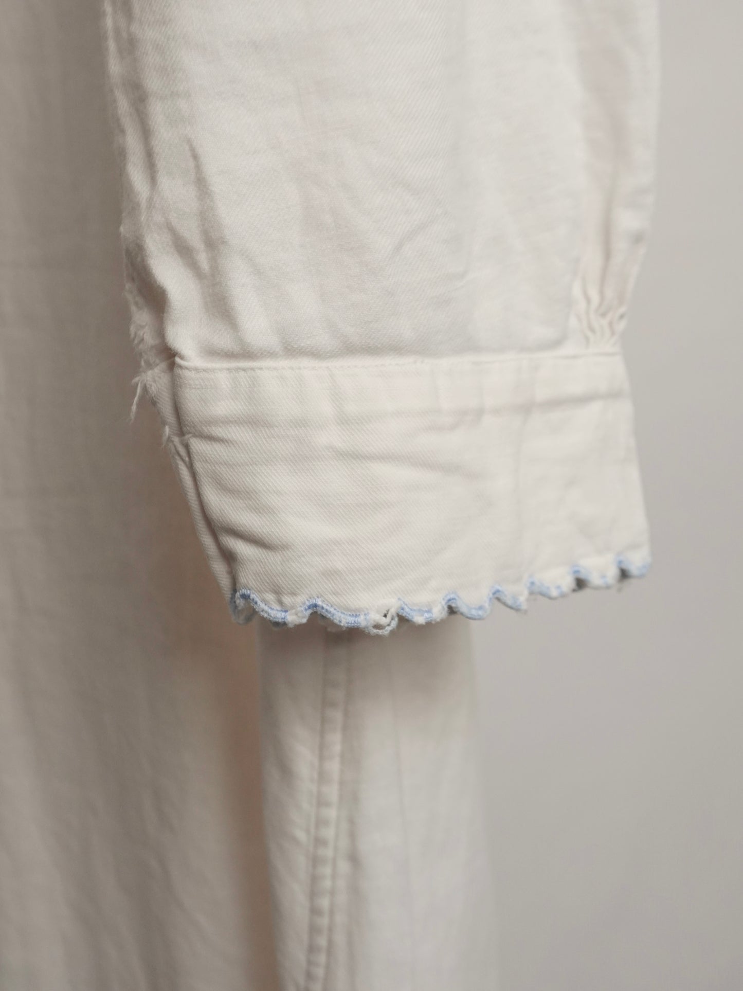 Embroidery Long Shirt Dress